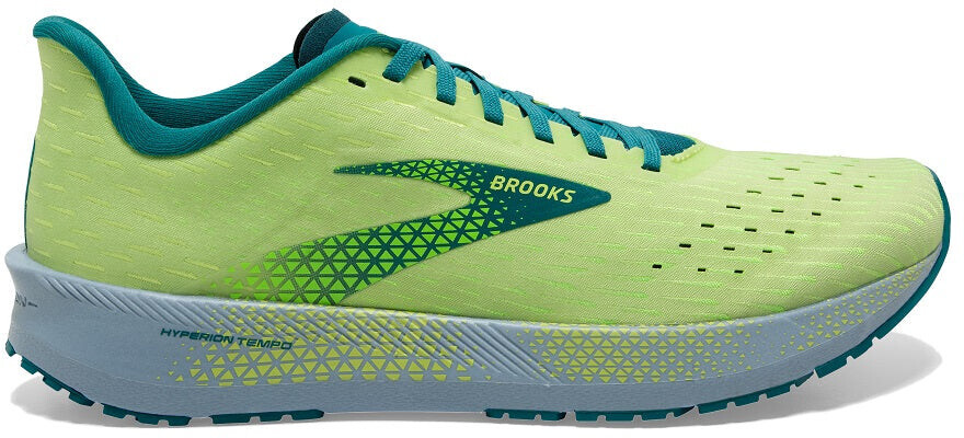 Image of Brooks Hyperion Tempo green/kayaking/dusty blue