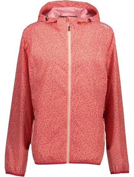 CMP Women's Packable Ripstop Jacket with Microcheck