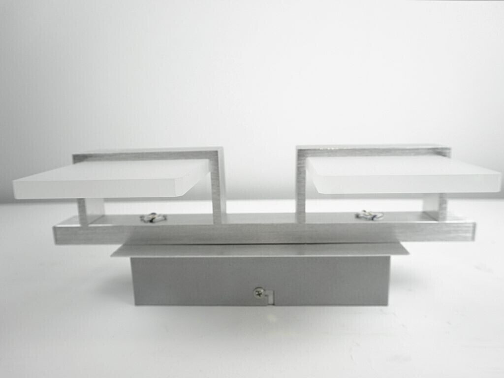 Trio LED Wandleuchte Aluminium-Gebürstet/Weiß 2x4,5W/860lm bei | 69,48 ab (274670205) Preisvergleich €
