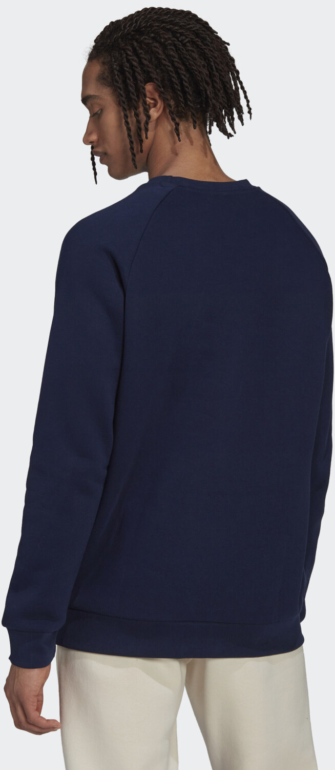 indigo Adidas € ab Originals night Sweatshirt Essentials Trefoil | Adicolor (HK0089) Crewneck Preisvergleich 54,99 bei
