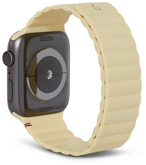 Decoded Magnetic Traction Strap LITE Silicone (Apple Watch 1-7/SE 42/44/45mm) Yellow