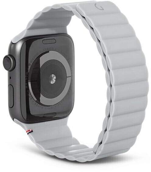 Decoded Magnetic Traction Strap LITE Silicone (Apple Watch 1-7/SE 42/44/45mm) Grey