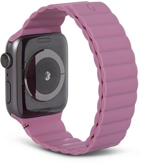 Decoded Magnetic Traction Strap LITE Silicone (Apple Watch 1-7/SE 42/44/45mm) Purple