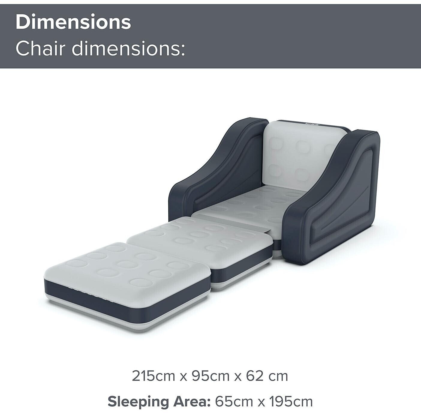 Yawn deals inflatable chair