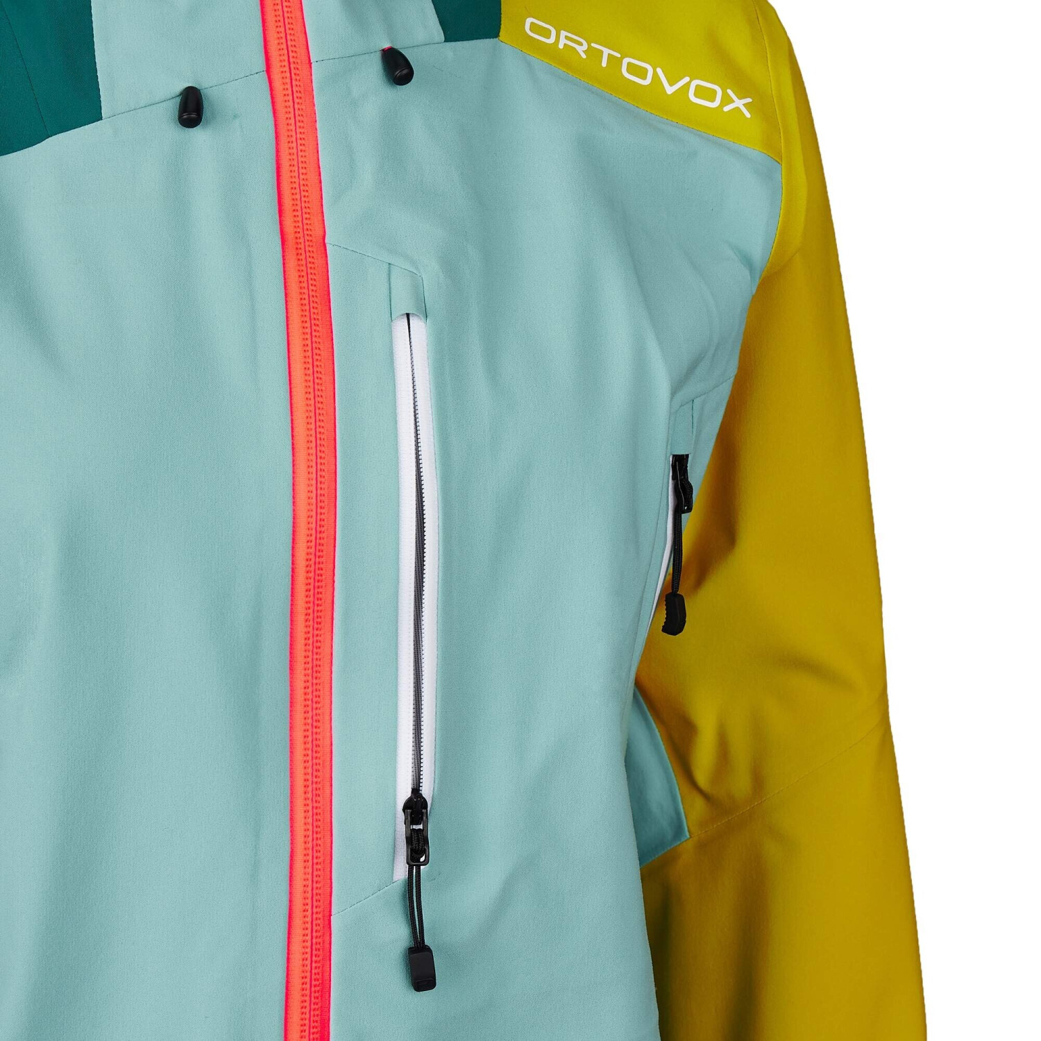 Ortovox Westalpen Softshell Jacket W - Ice Waterfall - M (2023) uw  specialist in outdoor, wintersport, hockey en meer.