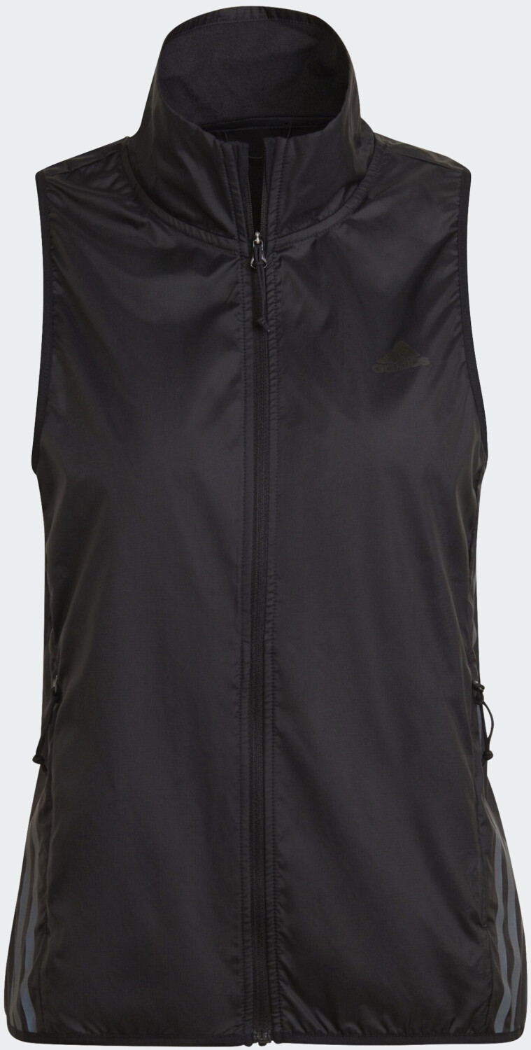 Buy Adidas Run Icon 3-Stripes Running Wind Vest black (H56805