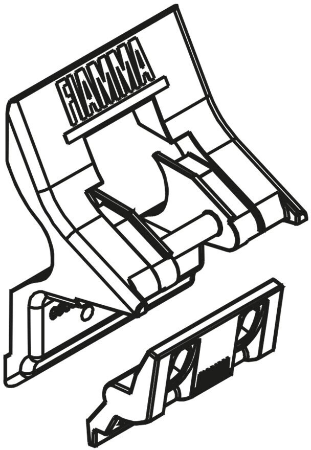 Fiamma Rafterhalter In Frontblende F1Ti, F45i, F45i L, F45Ti Sicher