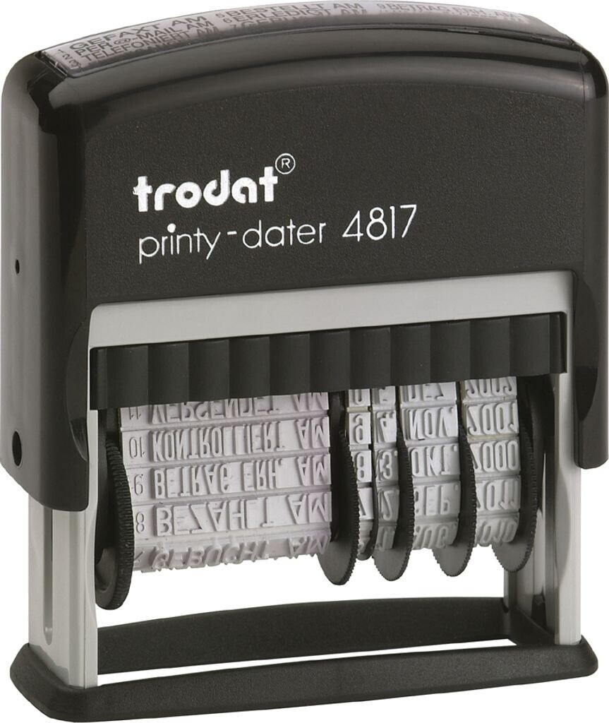 Trodat printy-dater (4817) black