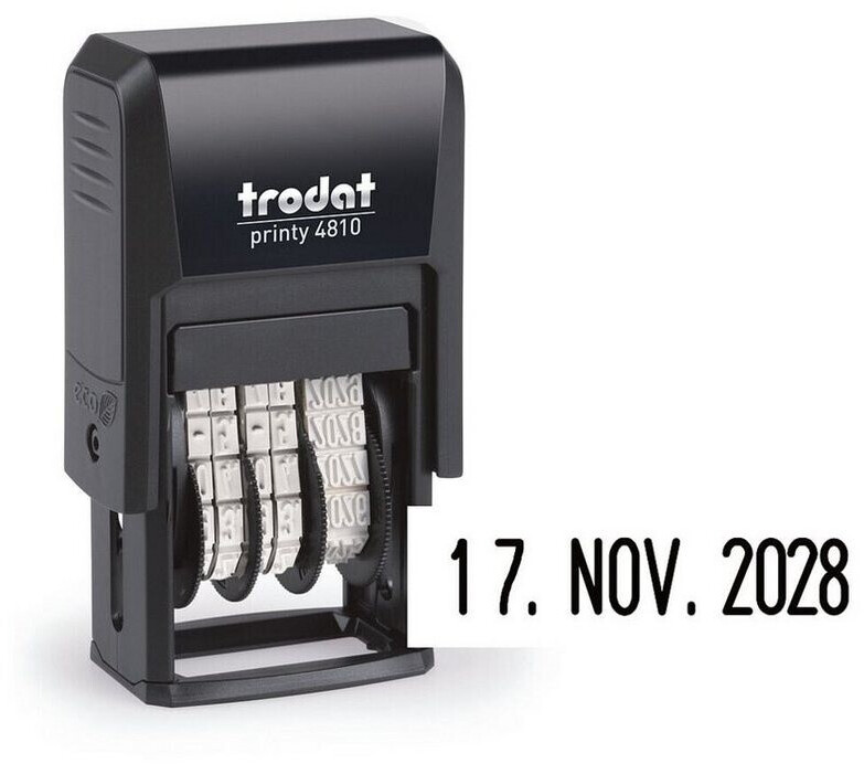 Trodat printy-dater (4810) black
