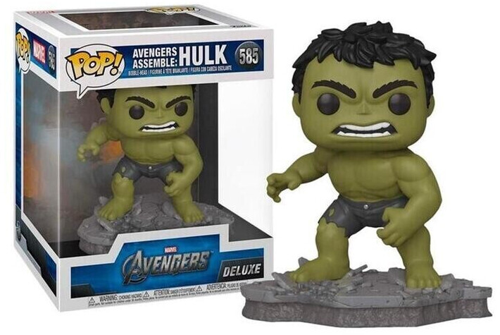 Funko Pop! Deluxe, Marvel: Avengers Assemble Series - Hulk,   Exclusive, Figure 2 of 6