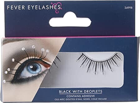 Smiffy's Faux-cils avec gouttelettes