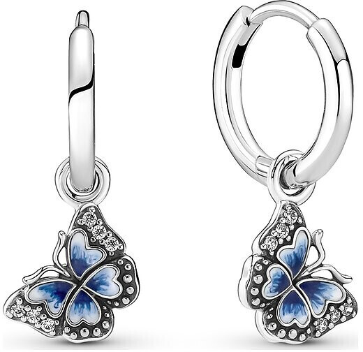 Pandora Butterfly Earrings (290778C01) blue