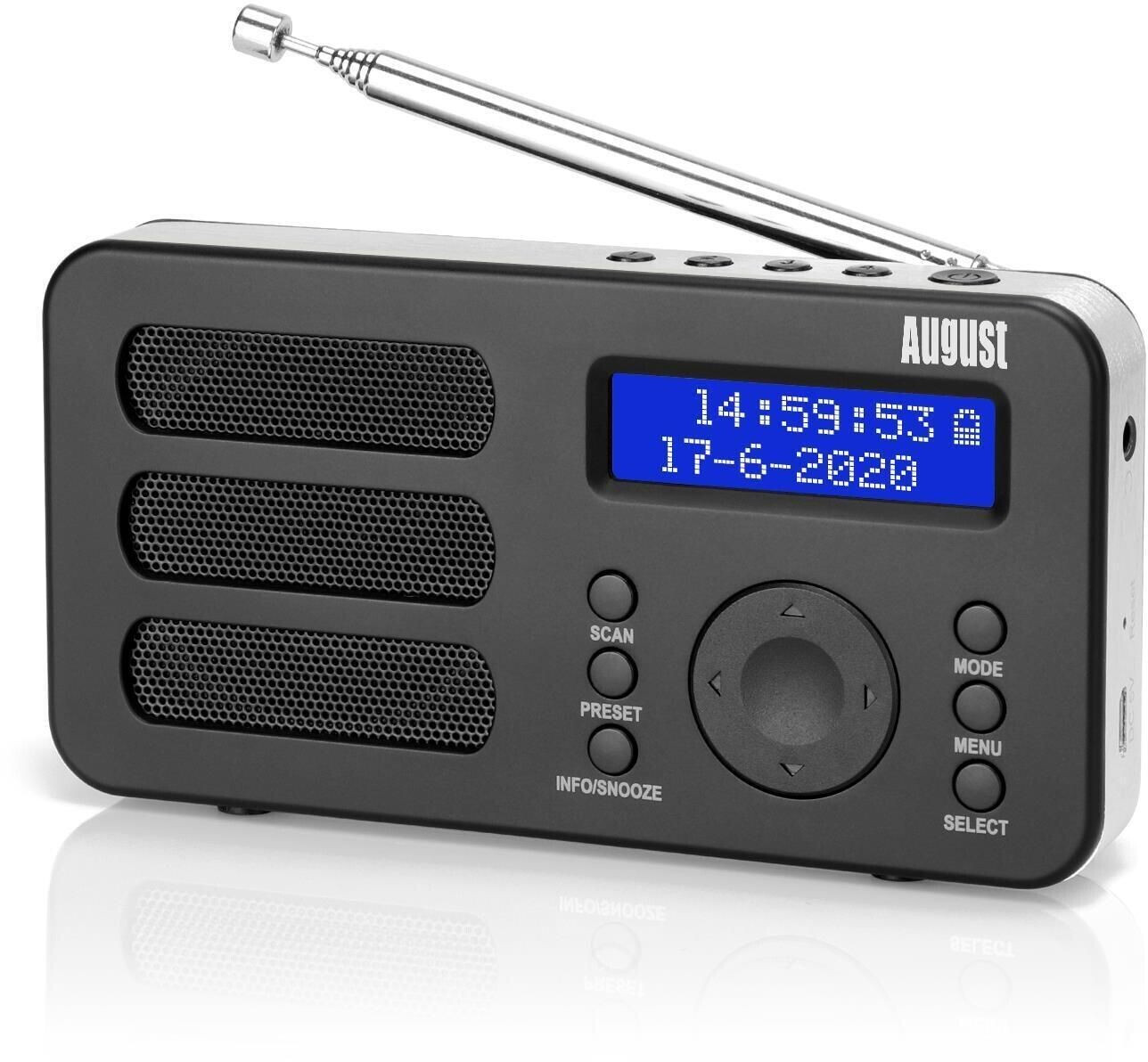 August MB225 noir