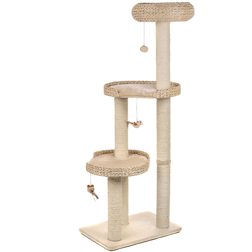 Bitiba Cat Tree Natural Home III beige