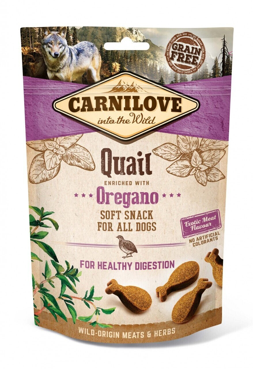 Carnilove Soft Snack caille/origan (200 g)
