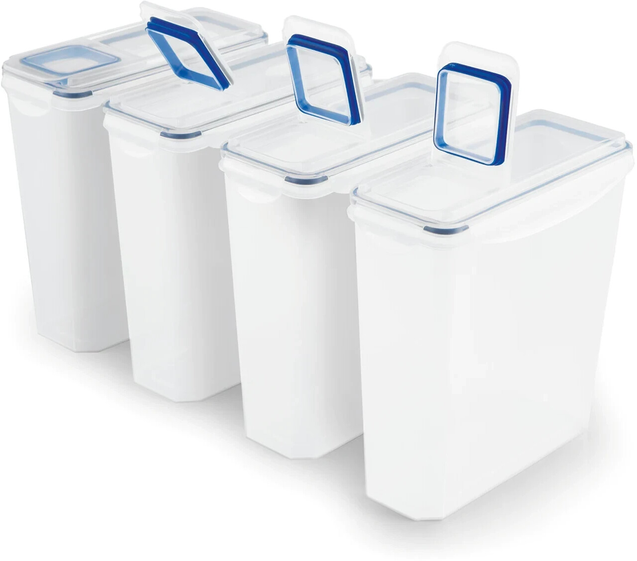 GOURMETmaxx Food storage container set 4x muesli box 3.7l - 02494