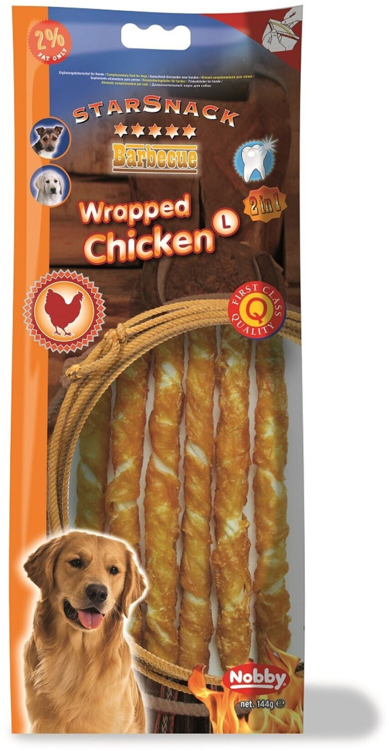 Nobby StarSnack Barbecue Wrapped Chicken L 144g