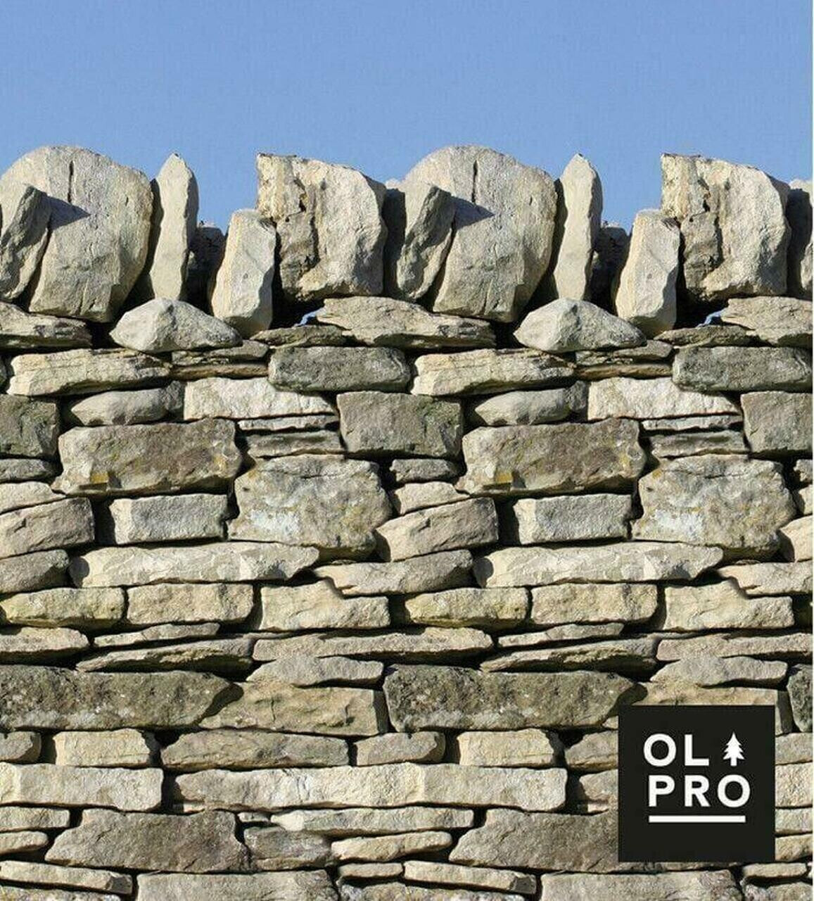 OLPro Stone Wall 4 Pole Compact Windbreak