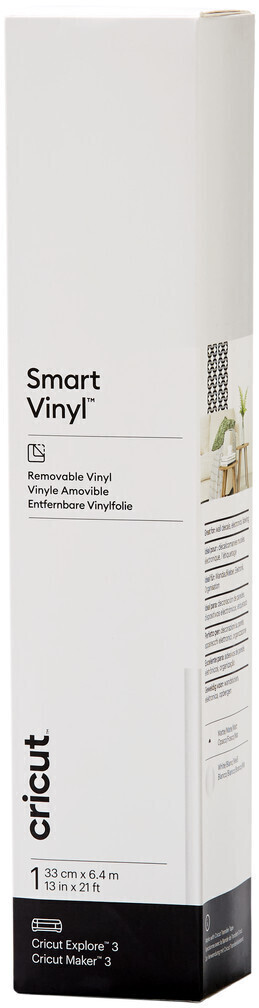 Cricut Smart Vinyl Removable 33x640 White - 2008649