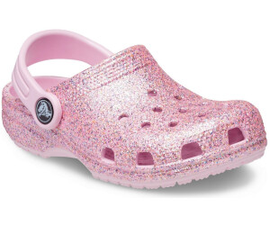 Buy Crocs Kids Classic Glitter Clog white rainbow from 20.00