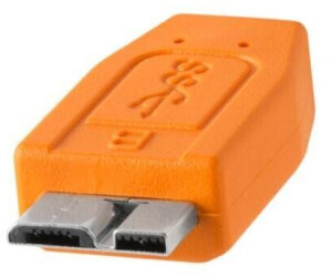 Tether Tools TetherPro USB-C to USB 3.0 Micro-B 4,6m orange au