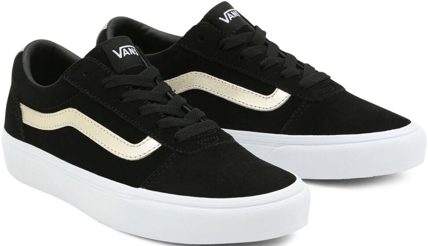 Vans Ward Women canvas suede black metallic gold ab 54 99 Preisvergleich bei idealo