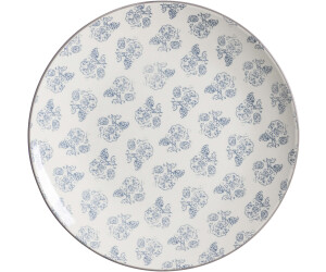Bleu/Blanc 26,5 x 26,5 x 3 cm Ritzenhoff & Breker 201222 Vaisselle Porcelaine 