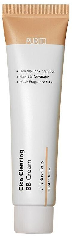 Purito Cica Clearing BB Cream SPF38 Rose Ivory Nr.15 (30ml)