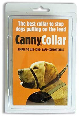 Canny Dog collar 33-38 x 2 cm nylon black