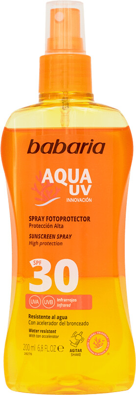 Photos - Sun Skin Care Babaria Babaria Aqua UV SPF30 (200 ml)