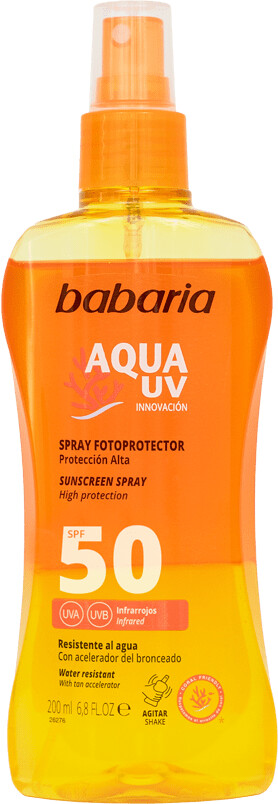Photos - Sun Skin Care Babaria Babaria Aqua UV SPF50 (200 ml)