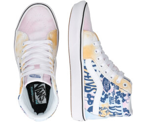 Pastel tie dye vans top