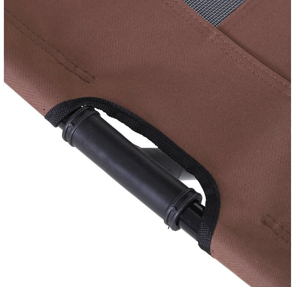 Pawhut Lit pour chien 122x92x108 brown/black Pawhut Lit pour chien 122x92x108 brown/black