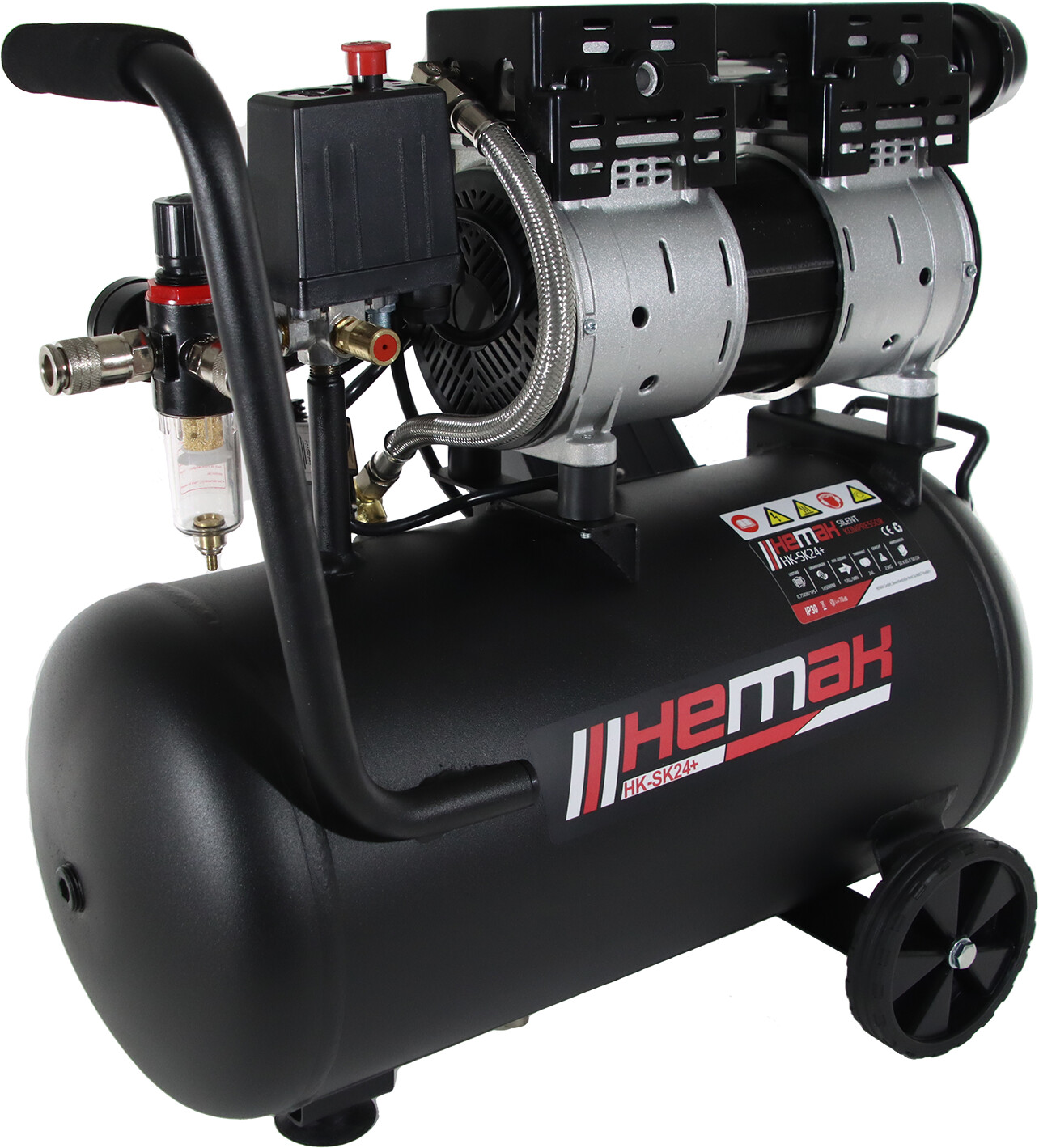 HEMAK Silent Kompressor HK-SK24+ 24L 750W ab 169,90 €