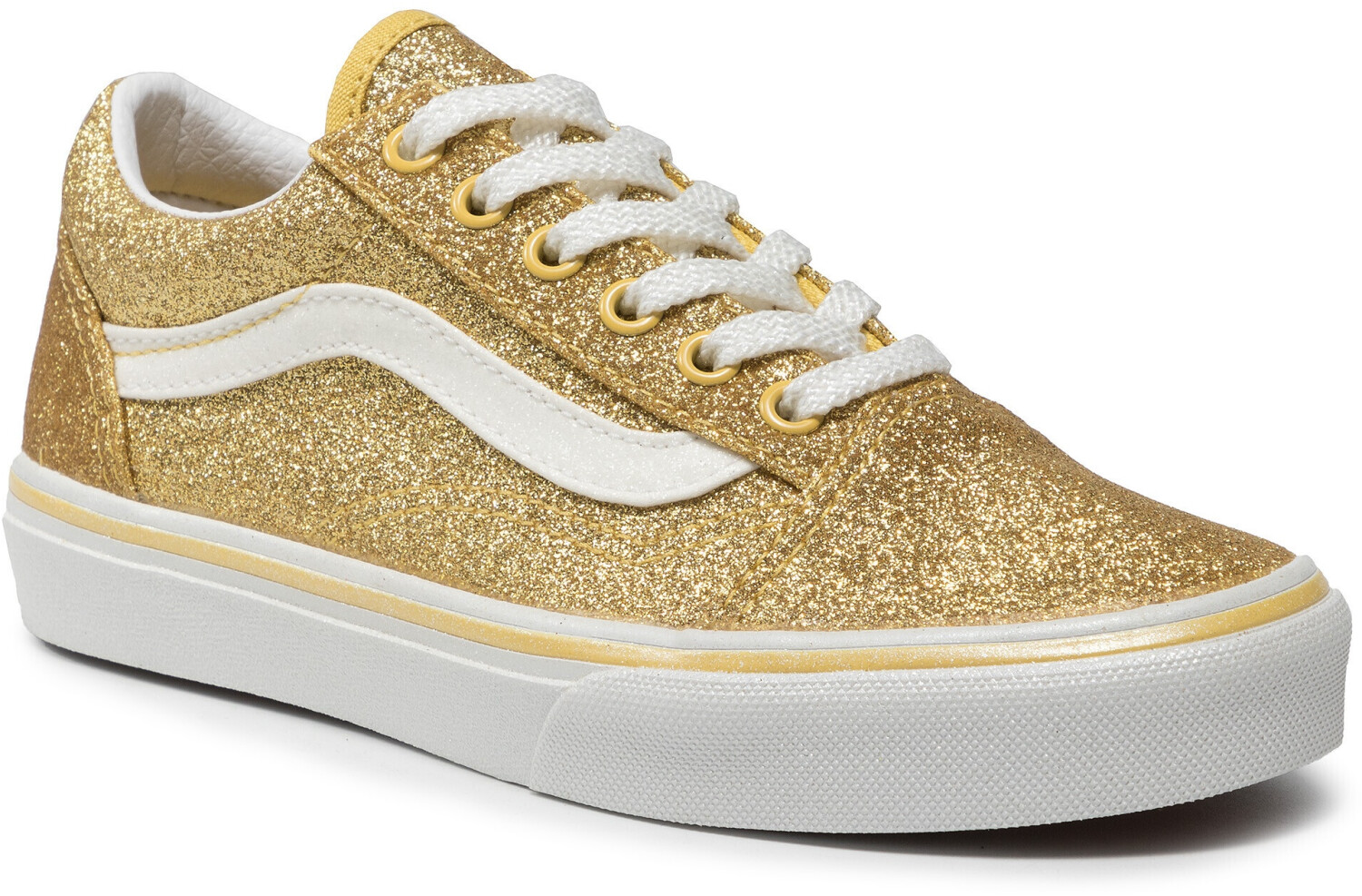 Vans doradas deals