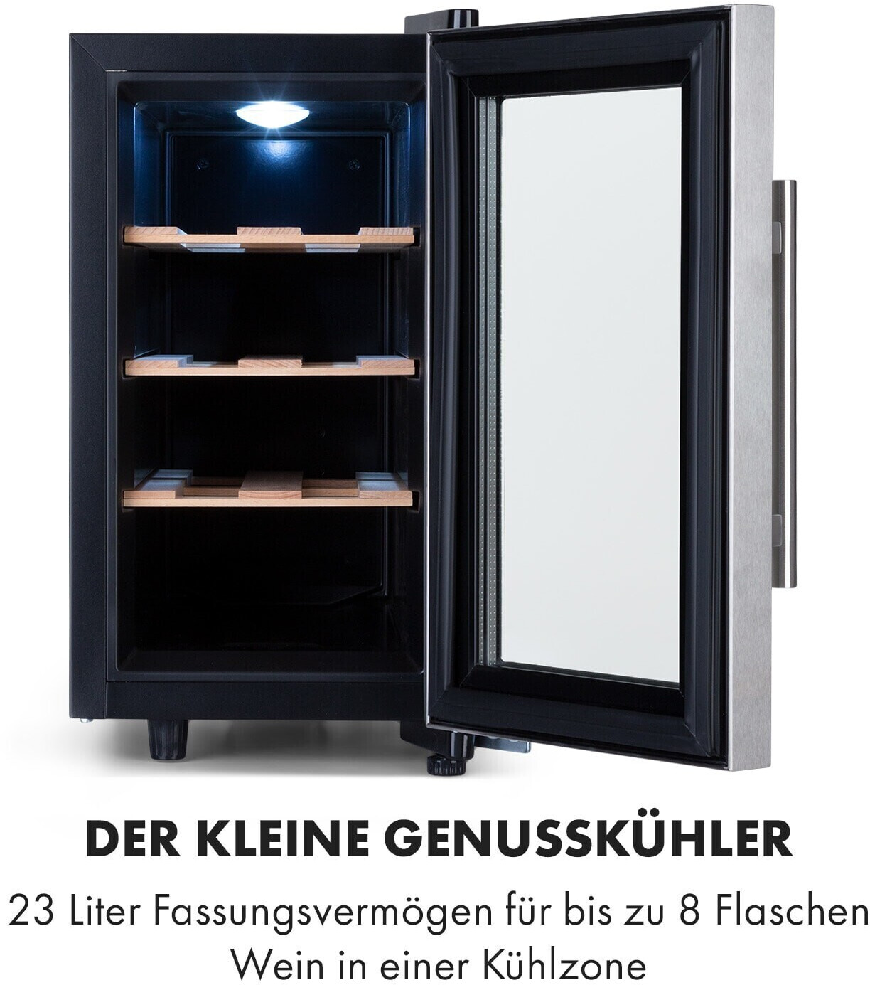 Klarstein Reserva 8 Slim Uno silver