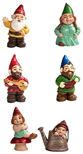 Safari Gnome Family in tube