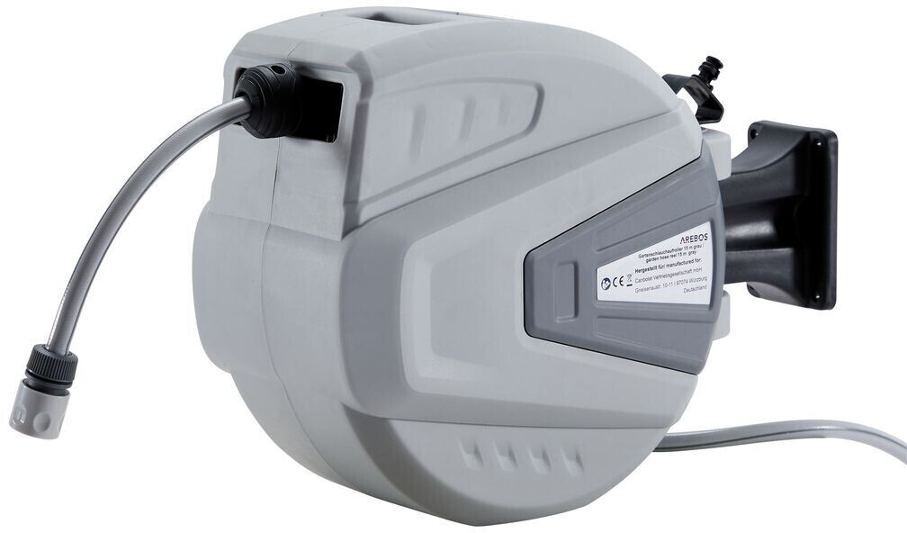 Arebos Automatic Garden Hose Reel 15 m