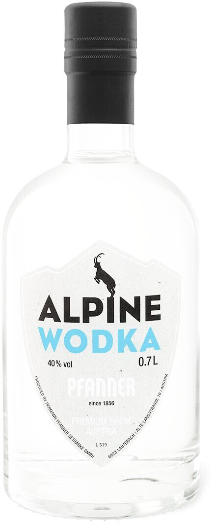 Pfanner Alpine Wodka 0,7l 40% ab 24,90 € | Preisvergleich bei