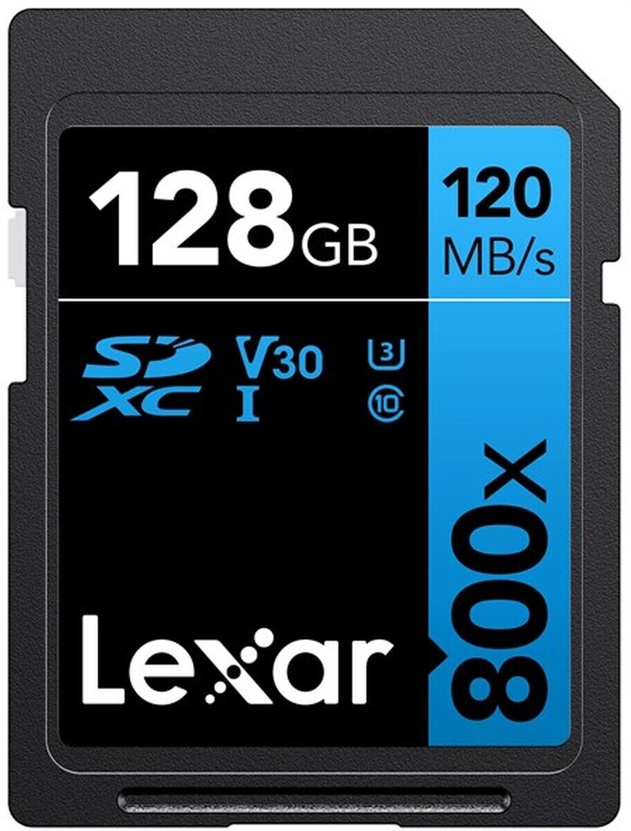 Lexar High-Performance 800x SDXC 128 Go