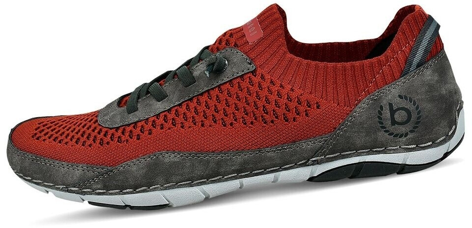 Bugatti Sandstone Trainers (321-A7P63-6950) red
