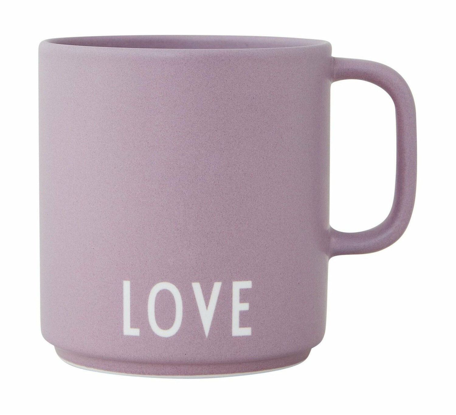 Design Letters AJ Favourite mug with handle LOVE lavender