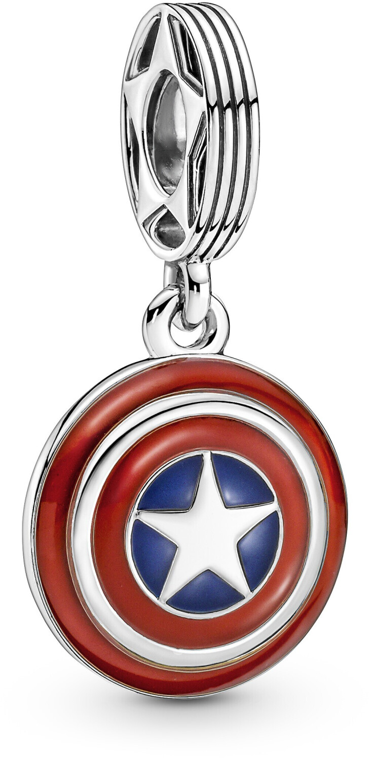 Pandora Marvel The Avengers Captain America Shield Dangle Charm (790780C01)