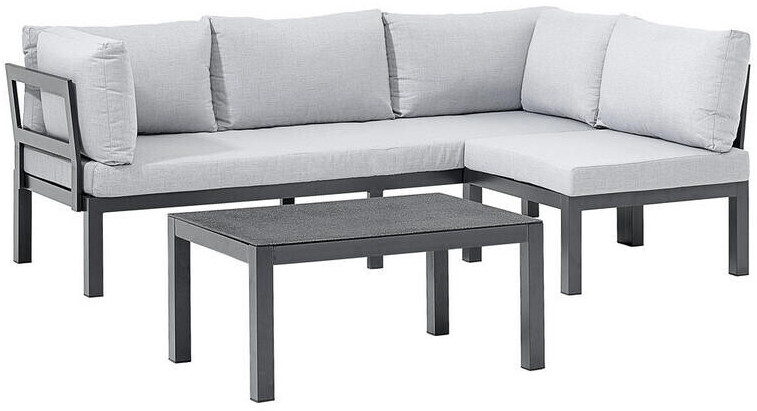 Ambia Garden Loungegarnitur Aluminium hellgrau/dunkelgrau ab 699,00