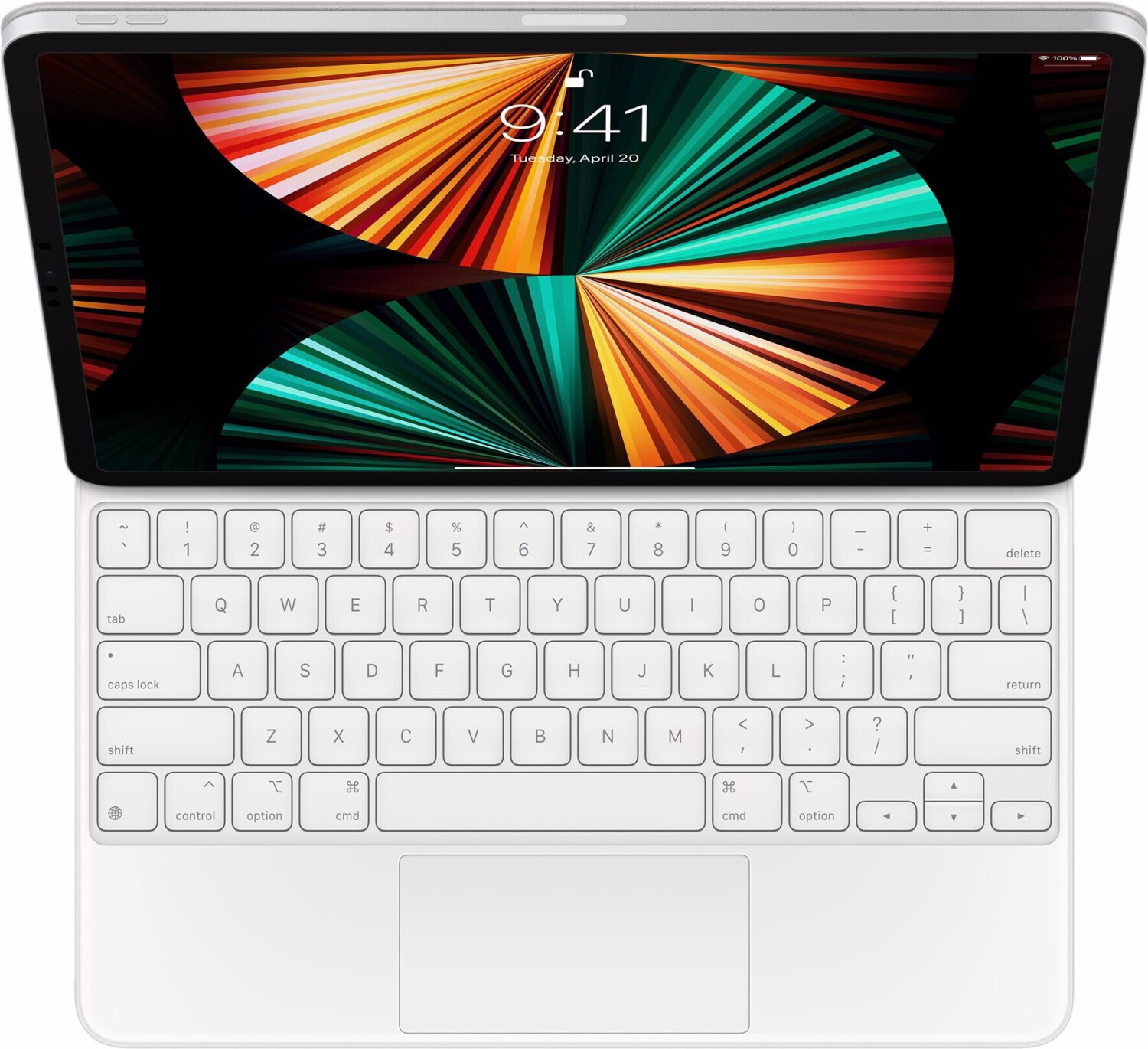 Apple Magic Keyboard pour iPad Pro 12.9 (5ème génération) (UK) blanc