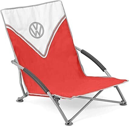 VW Low Folding Chair - red