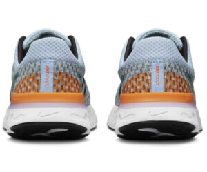 Nike epic react flyknit brown black orange  and  blue sales
