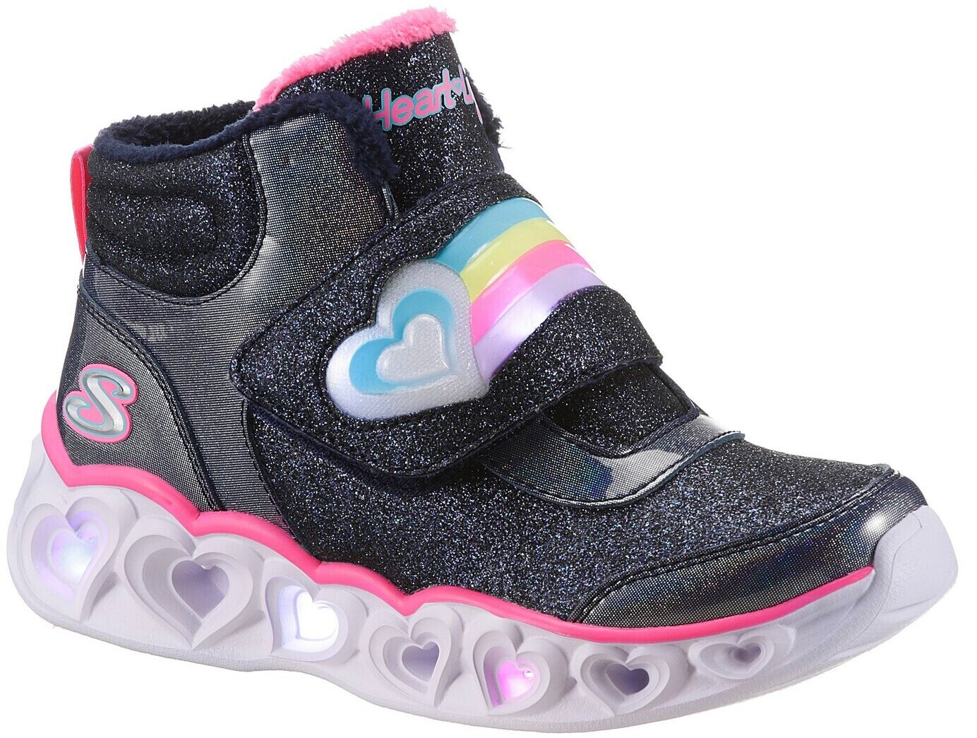 Skechers S Lights Heart Lights brilliant rainbow