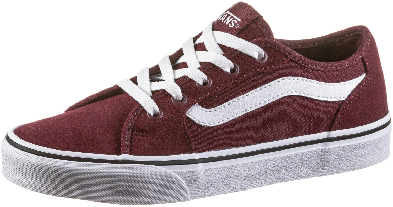 Vans deals rouge bordo