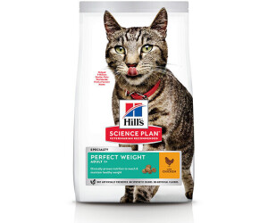 Hill's Science Plan Feline Adult Perfect Weight with Chicken Dry 7kg
